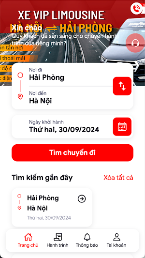 Hoàng Phương Limousine Screenshot 0