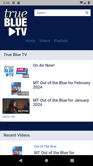 True Blue TV Screenshot 1