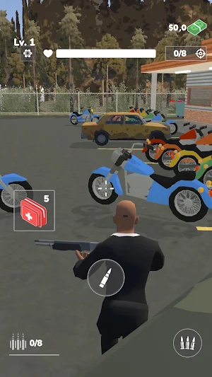 Sneaky Agent: Merge and Shoot! Screenshot 0