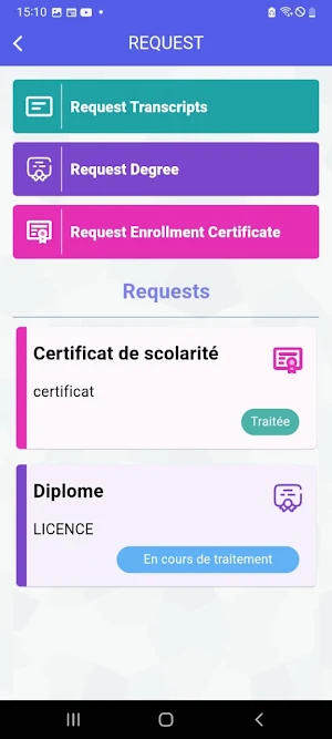 MyMoroccanUniv-UH2C Screenshot 0