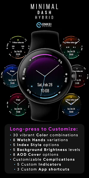 Minimal Dash Hybrid - fitness Screenshot 2