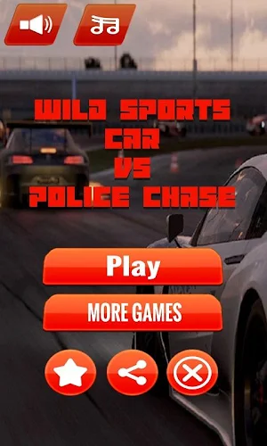 Wild Sports Car Vs Police Chase Screenshot 0
