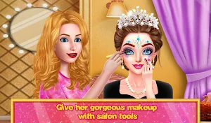 Beautiful Ballerina Girl Salon Stylish Dressup Screenshot 0
