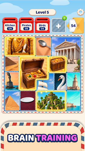 Jigsaw Category Stamps Screenshot 0