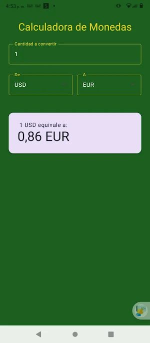 Currency Converter Screenshot 1