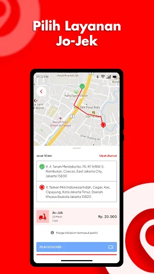 Josal Transportasi Online Screenshot 1