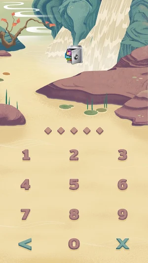 AppLock Live Theme Waterfall Screenshot 1