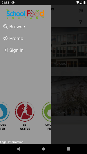 SFC Lunch Portal Screenshot 3