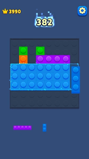 Fit the Blocks - Brick Puzzle Screenshot 1