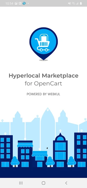 OpenCart Hyperlocal Mobile App Screenshot 0