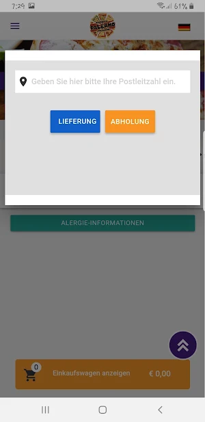 Pizza Palermo Stralsund Screenshot 2