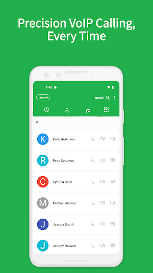IntratelApp Screenshot 1
