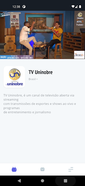 TV Uninobre Screenshot 0