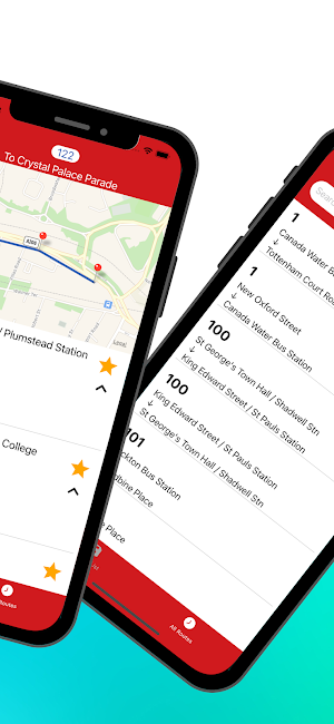 London Bus Arrival Time Screenshot 1