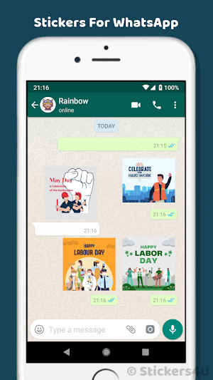 Labor Day Wishes Sticker 2023 Screenshot 2