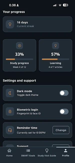 Signant TM App Screenshot 2