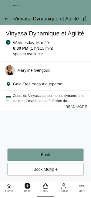 GAIA TREE YOGA Screenshot 2