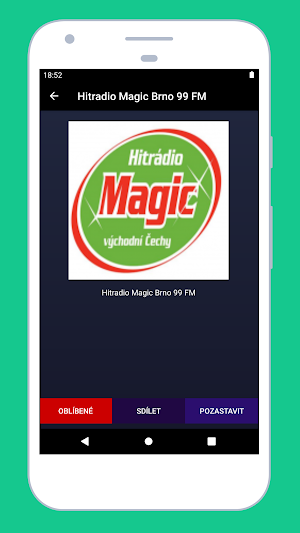 Czech Radio Stations FM Online Screenshot 2