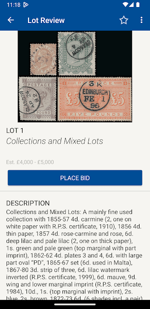 Grosvenor Auctions Screenshot 2
