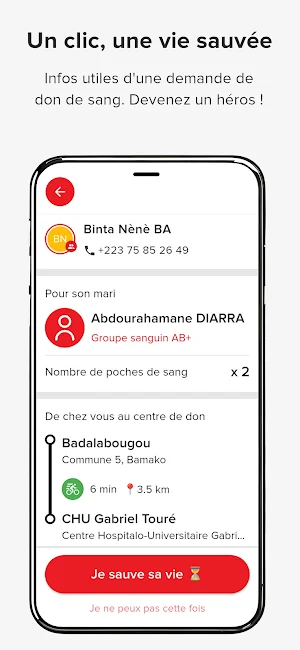 Djooli | Donneurs sang en 3min Screenshot 2