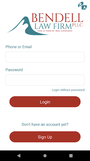 Bendell Law Firm Screenshot 0