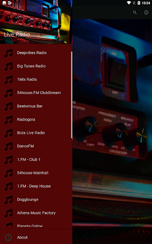 House Music Radio Stations Screenshot 1