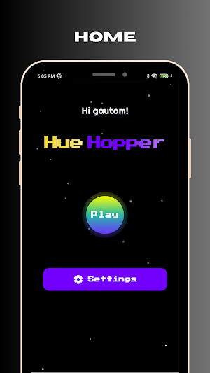 Hue Hopper - Let's play game Screenshot 0