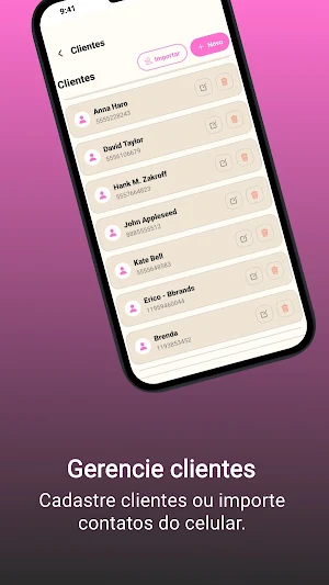 Nail Agenda Screenshot 2