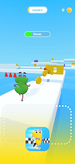 Number Race 3D Screenshot 1