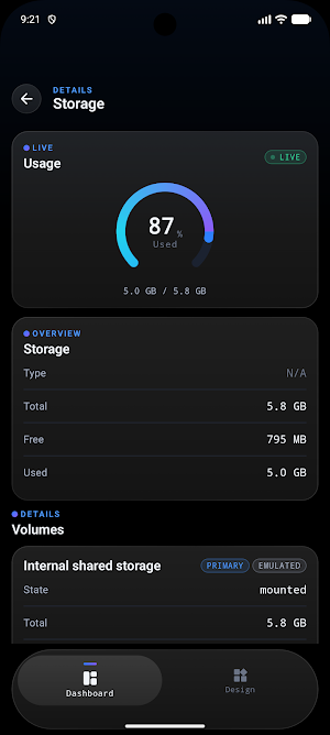 DeviceLab: Device Info Test Screenshot 2
