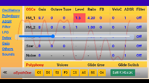 uSynthOne Screenshot 0