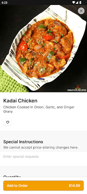 Zaika Indian Restaurant Screenshot 3