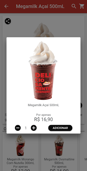 Delivery Sorvete Salada Screenshot 2