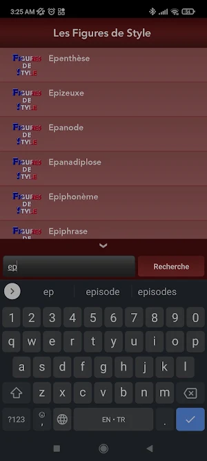 Les Figures de Styles Screenshot 3