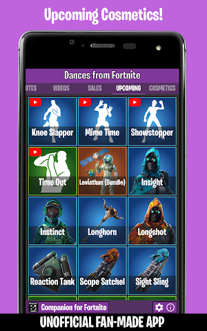 Dances from Fortnite (Emotes, Shop, Wallpapers) Screenshot 3