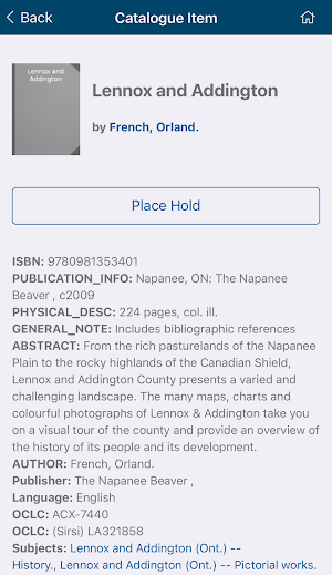 Lennox & Addington Libraries Screenshot 3