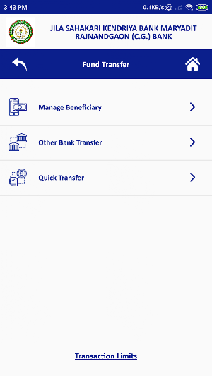 JSKB RAJNANDGAON mBANKING Screenshot 3