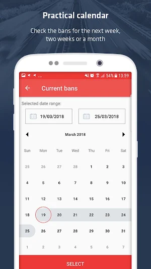 Bans For Trucks Screenshot 2