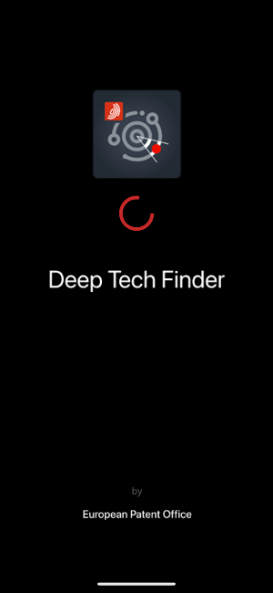 EPO Deep Tech Finder Screenshot 0