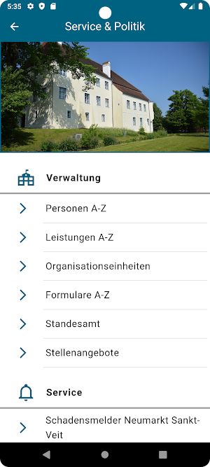 VG Neumarkt-Sankt Veit Screenshot 2