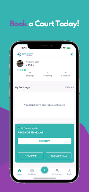 Proshot Pickleball Screenshot 1