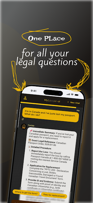 YURISIA - Mylawyer ai Screenshot 1