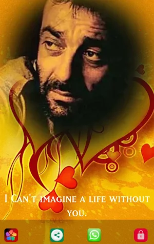 Sanjay Dutt Greetings Screenshot 2