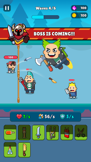 Backpack Tactics Screenshot 1
