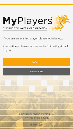 MyPlayers Rugby: The Players’ App Screenshot 0