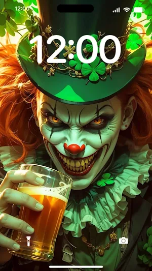 Scary Clown Wallpaper Screenshot 1