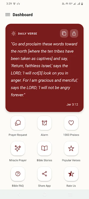 Amplified Bible : Daily Verse Screenshot 1