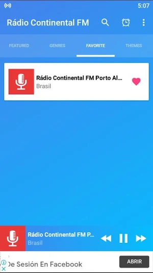 BR rádio continental fm porto Screenshot 2
