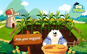 Dr. Panda Veggie Garden Screenshot 3