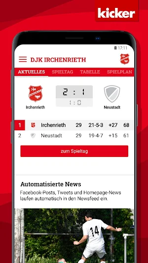 DJK Irchenrieth Screenshot 2